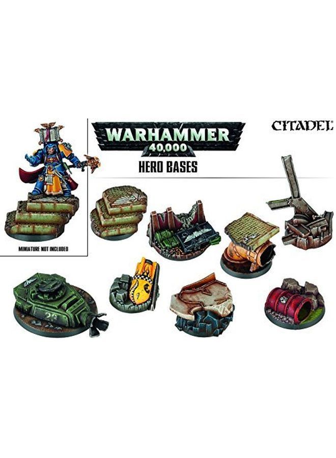Games Workshop 99120199046" Warhammer 40000 Hero Bases - Image 1