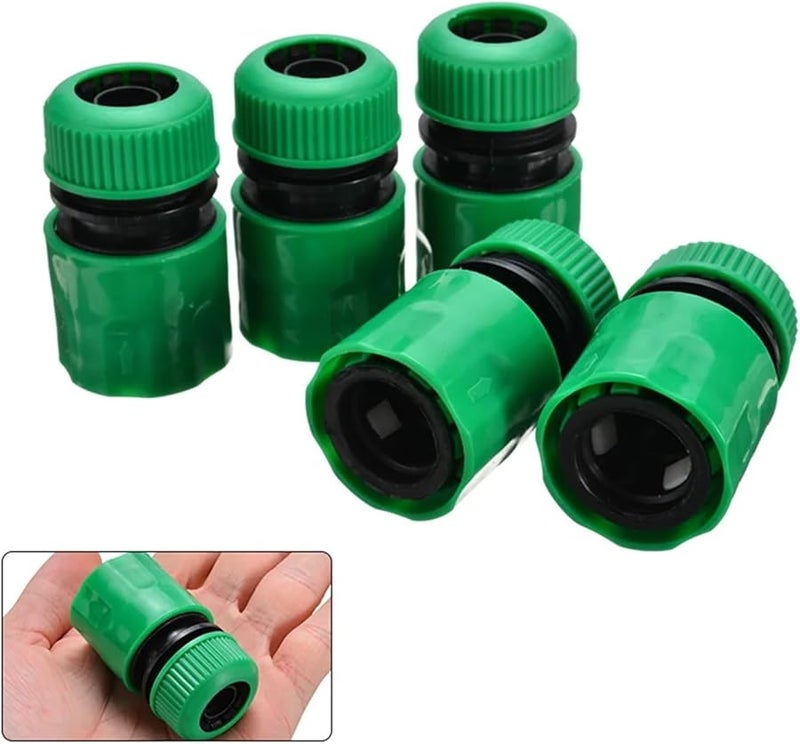 20 قطعة 1/2 بوصة وصلة خرطوم بلاستيكية سريعة التوصيل لري الحدائق وسقي الفناء وغسيل السيارات - Image 3
