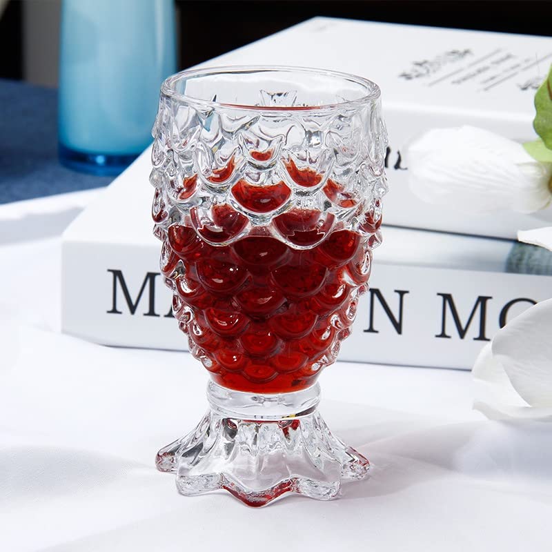 WRINGO 250ml Italian Premium Juice Glasses and Transparent Water Glasses Medium Size Tumbler Glasses for Drinking Water and Cocktails, Diamond Design Glass Water Glass Set of 6 (Multi, Set of 6) - Image 3
