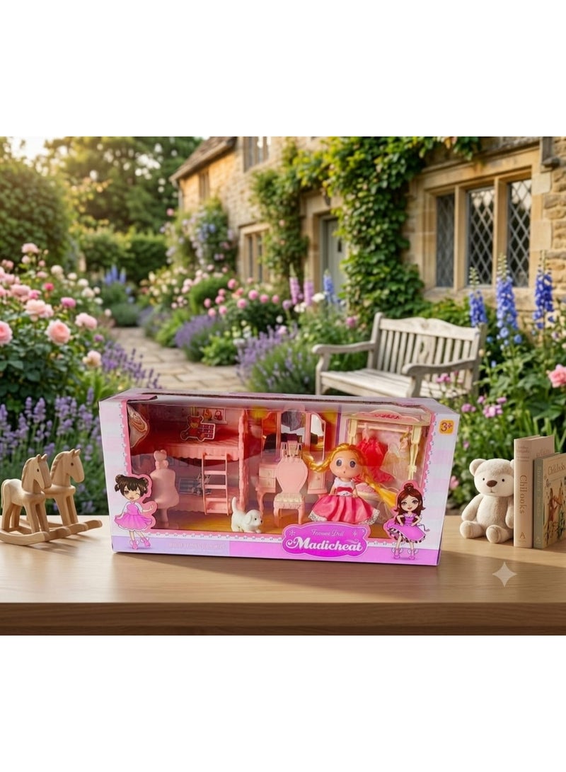 Doll Kids Room Toy - Doll Bedroom Toy - Kids Doll Bedroom Set - Doll Bedroom Furniture Set - Kids Doll Room Set - Doll Bedroom Playset - Kids Doll Room Playset - Complete Doll Room - Complete Doll Bedroom Set - Doll Room for Girls - Doll Furniture Set - Doll Bedroom Furniture - Kids Doll Room Furniture - Dollhouse Furniture - Dollhouse Furniture Set - Dollhouse Accessories - Doll Furniture Accessories - Dollhouse Playset - Dollhouse with Furniture - Doll House with Furniture - Doll Bedroom with Bed - Doll Room with Wardrobe - Doll Room with Dressing Table - Doll Bedroom Set - Doll Kids Room Set - Doll Furniture Playset - Doll Room Play Set - Doll Bedroom Play Set - Doll and Bedroom Set - Doll and Furniture Set - Girls Doll Room - Girls Bedroom Doll Set - Barbie Bedroom Set - Image 2
