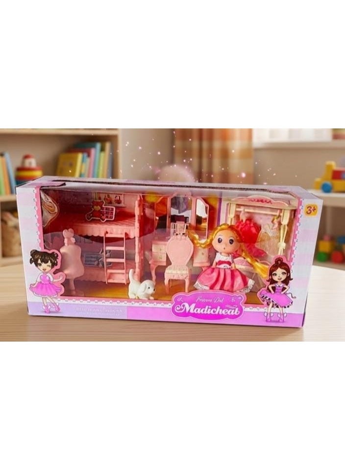 Doll Kids Room Toy - Doll Bedroom Toy - Kids Doll Bedroom Set - Doll Bedroom Furniture Set - Kids Doll Room Set - Doll Bedroom Playset - Kids Doll Room Playset - Complete Doll Room - Complete Doll Bedroom Set - Doll Room for Girls - Doll Furniture Set - Doll Bedroom Furniture - Kids Doll Room Furniture - Dollhouse Furniture - Dollhouse Furniture Set - Dollhouse Accessories - Doll Furniture Accessories - Dollhouse Playset - Dollhouse with Furniture - Doll House with Furniture - Doll Bedroom with Bed - Doll Room with Wardrobe - Doll Room with Dressing Table - Doll Bedroom Set - Doll Kids Room Set - Doll Furniture Playset - Doll Room Play Set - Doll Bedroom Play Set - Doll and Bedroom Set - Doll and Furniture Set - Girls Doll Room - Girls Bedroom Doll Set - Barbie Bedroom Set - Image 4