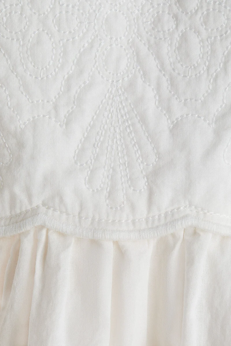 H&M Embroidery-detail dress