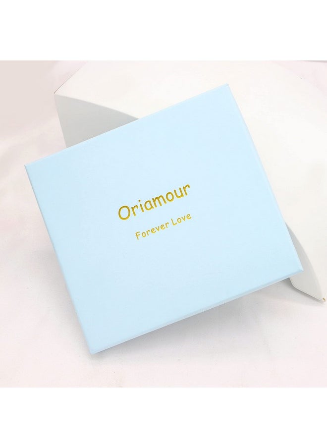 Oriamour - Crystal Wedding Headbands Handmade Bridal Headpieces For Bride Flower Girl Wedding Hair Accessories For Bridesmaids Prom Party (Gold) - Image 1