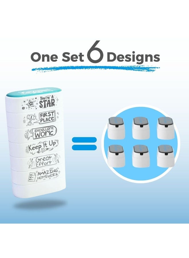 فن ليرنينج ستور طقم أختام تحفيزية للمعلمين | 6 قطع – أقم بيئة تعليمية مشجعة وممتعة - Image 3