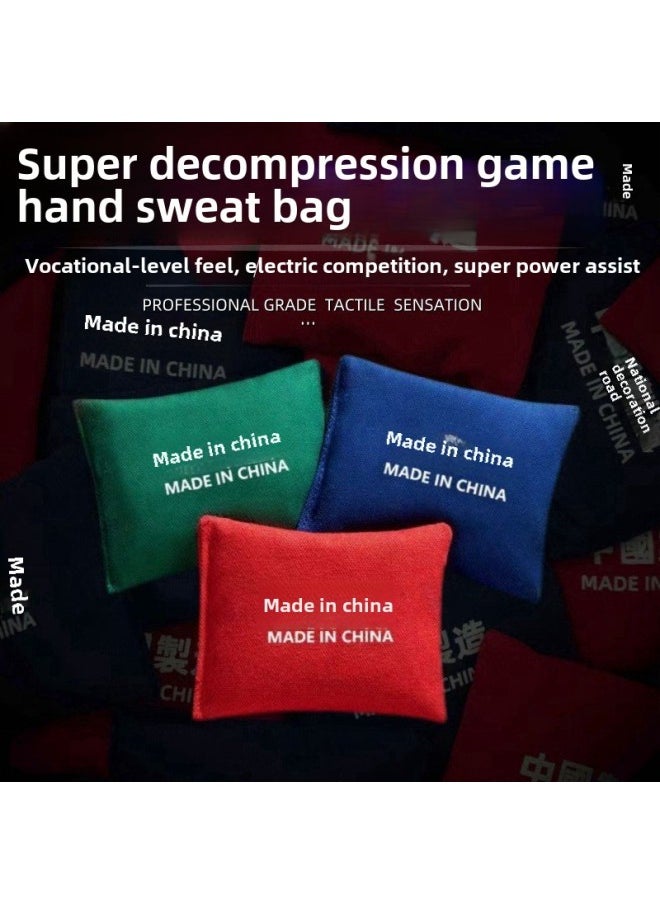 Generic - China E-sports Game Hand Sweat Bag Cleaning Sweat Absorption Drying Decompression FPS Game MOBA Professional High-end Special-Color:The Batch Can Be Customized With An Exclusive Logo [photographed And Sent Randomly] - Image 1