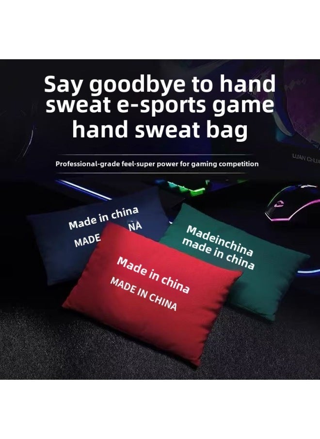 Generic - China E-sports Game Hand Sweat Bag Cleaning Sweat Absorption Drying Decompression FPS Game MOBA Professional High-end Special-Color:The Batch Can Be Customized With An Exclusive Logo [photographed And Sent Randomly] - Image 1