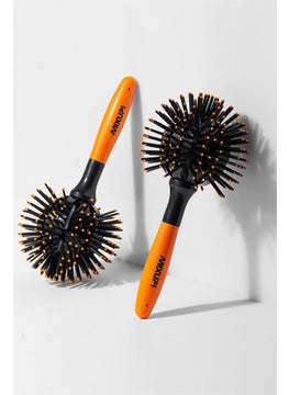 MIXUP ! 3D Curling Bomb Hair Brush Special for Curly and Wavy Hair  - Image 2