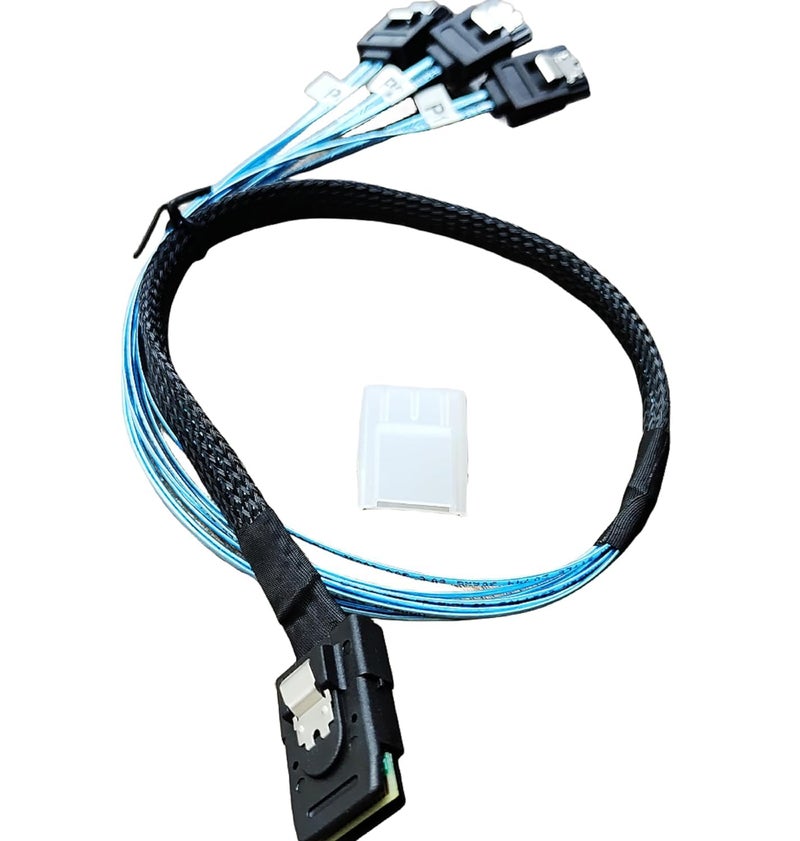 Legacy 8087/36 Pin SFF-8087 to S-ata Mini SAS Breakout Cable SFF8087 to S-ata Mini-SAS to 4X S-ata Breakout Cable 1M 1 year warranty - Image 3