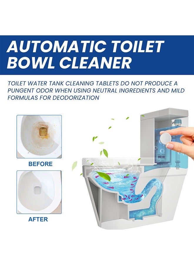 10 Pcs Toilet Bowl Cleaner Tablets, Toilet Cleaning Tablets, Suitable for Removing Stubborn Scale and Urine from Toilets - Image 3