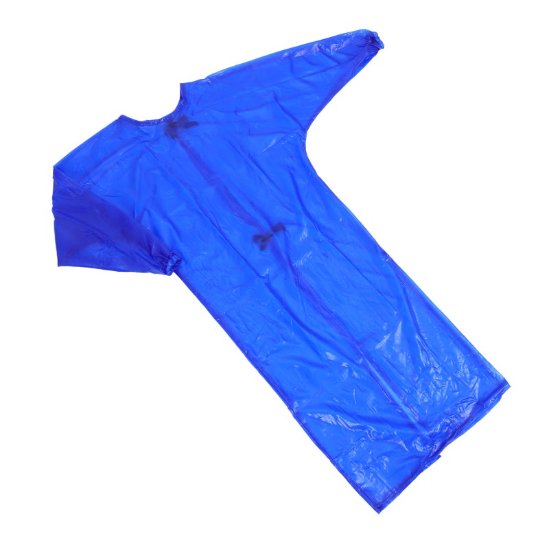 and Oil-Proof -Sleeve Workwear for Men and Women Thick Apron Work Apron Splash-Proof Overalls Apron Working Apron (S) - Image 5