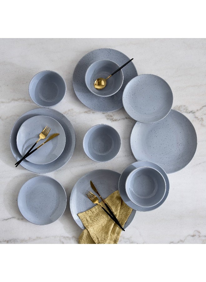 Home Box - Elegenza 12-Piece Glossy Dinner Set - Serves 4 - Image 1