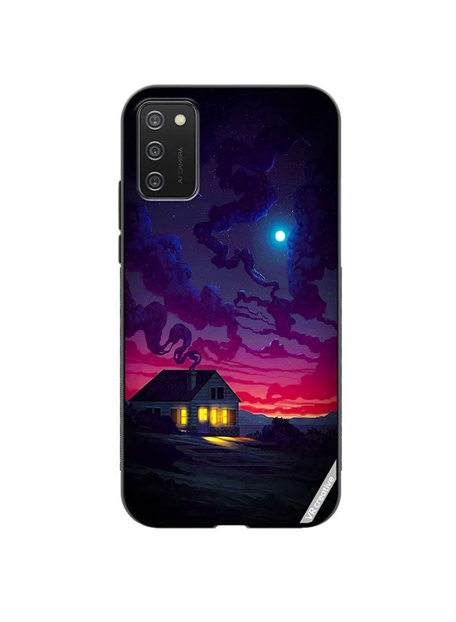 VR CREATIVE Protective Case Cover For Samsung Galaxy A03s House Design Multicolour - Image 1