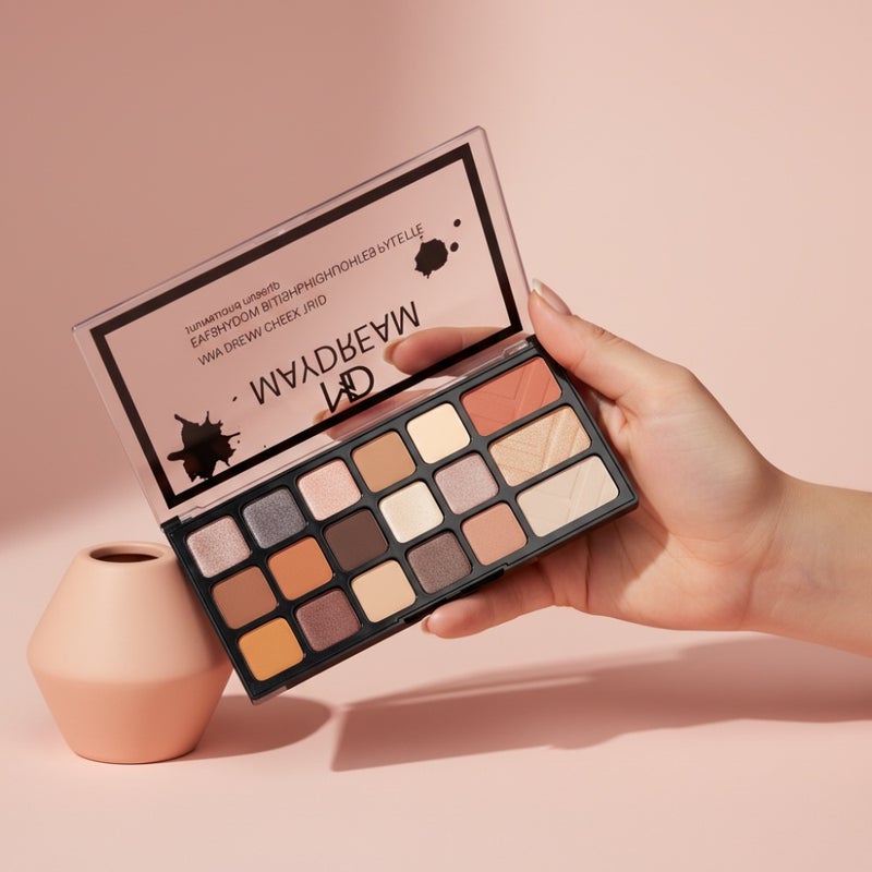 Eyeshadow and Highlighter Palette