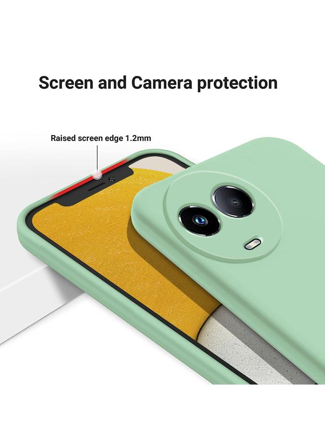 اس-توب جراب لهاتف Realme 11X 5G / 11 5G، جراب هاتف هندي نقي من السيليكون السائل المقاوم للصدمات - Image 4