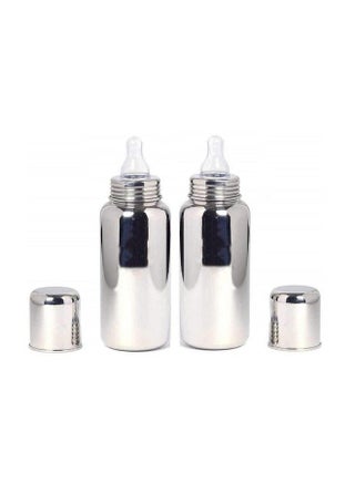 Grade 304 Stainless Steel Baby Feeding Bottle Milk Feeding Water Feeding 260 Ml Easy Hold To Hold Bottle.Pack Of 2 - pzsku/Z6F33D9693448D0F79E7EZ/45/_/1692783110/454bbe0b-8d10-493d-8e62-5047641ad5a4