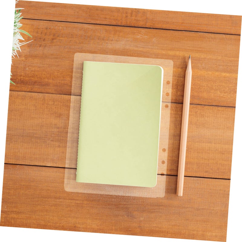 5 Sets Transparent PP File Folders With Inner Pockets Wear Resistant Sleeve Protectors - Image 4