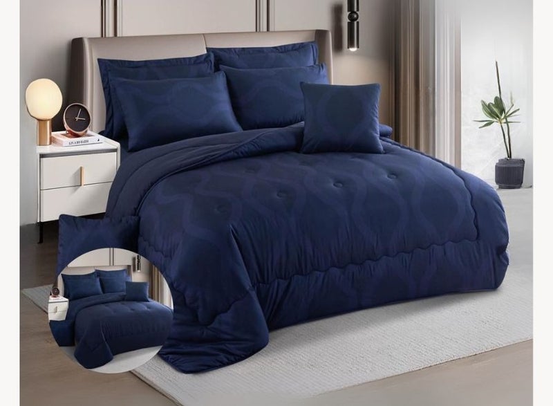 Oliver | Waves Twin bedding set 8 pieces 240*220 cm - Image 2