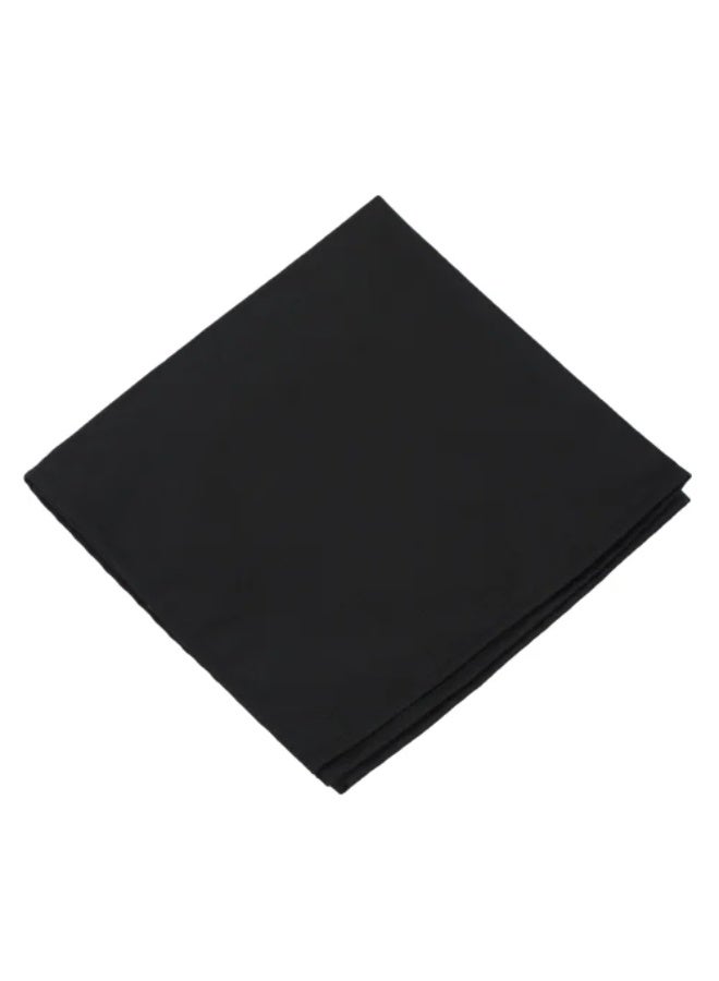 Nuvola Black Napkin – 100% Cotton, Hem 1 cm, 50 x 50cm - Image 2