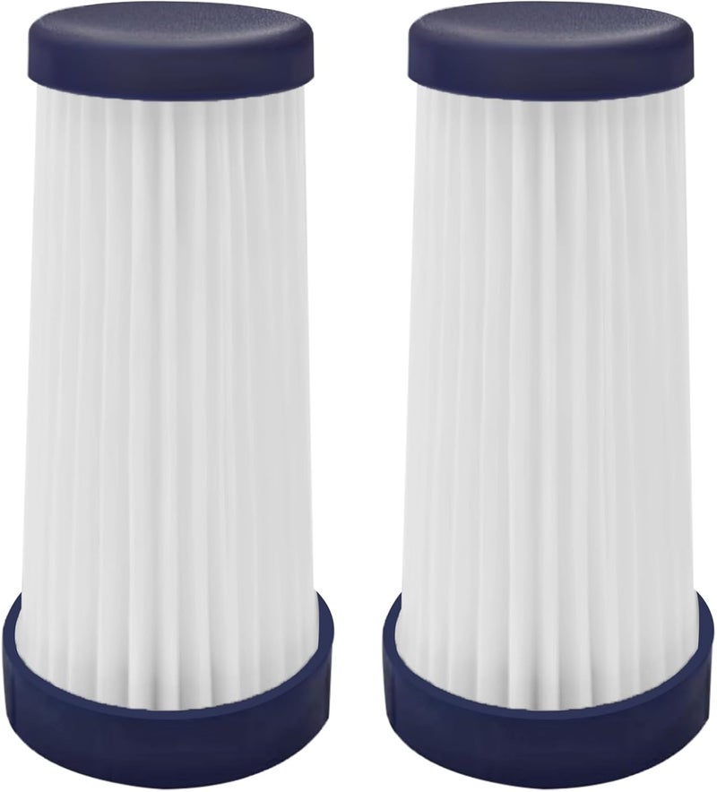 Teant 2 Pcs HEPA Filter, Replacement HEPA filter for Blue Mattress Vacuum, Reuseable HEPA Filter Replacements - 2 Pcs HEPA for Blue Mattress Vacuum Bed Vacuum Cleaner - Image 1
