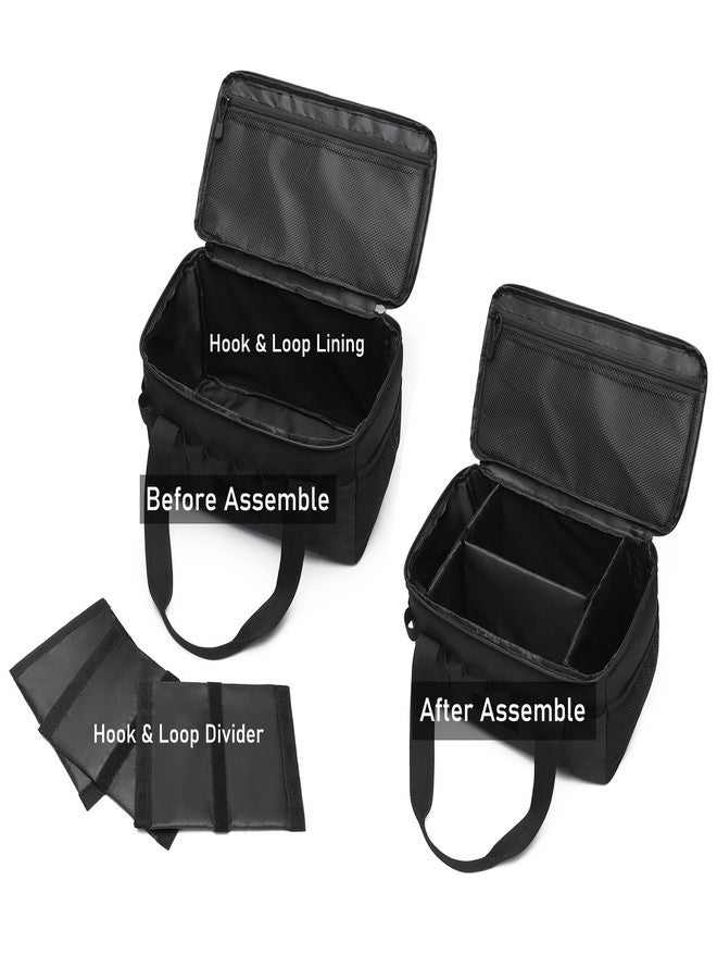 Lemubeane Tactical Camping Storage Bag Utility Tote Bag Trunk Organizer (OD Green) - Image 4