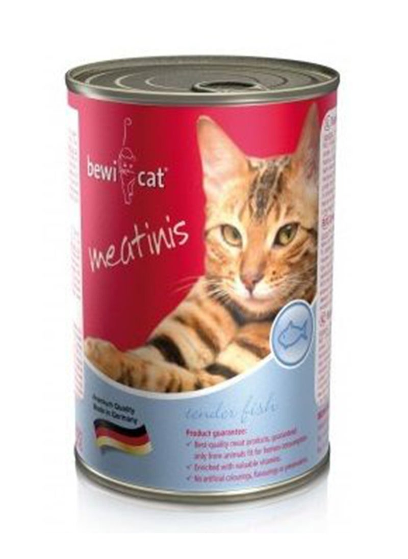 Bewi Cat BEWI CAT Meatinis With Salmon 400 gm 