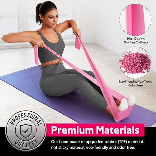 WALITO Resistance Bands for Working Out, Exercise Bands for Women and Men, Workout Bands for Yoga, Physical Therapy, Stretch, Recovery, Pilates, Rehab, Strength Training and Home Gym - Image 3