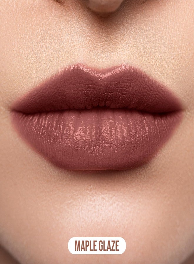 Profusion Cosmetics Lip Glaze Tinted Lip Gloss - Hydrating Lip Stain with Vitamins A & E, Buildable Color, Long Wearing Glossy Finish with Non-Sticky Formula, 7 Stunning Shades (Maple Glaze) - Image 3
