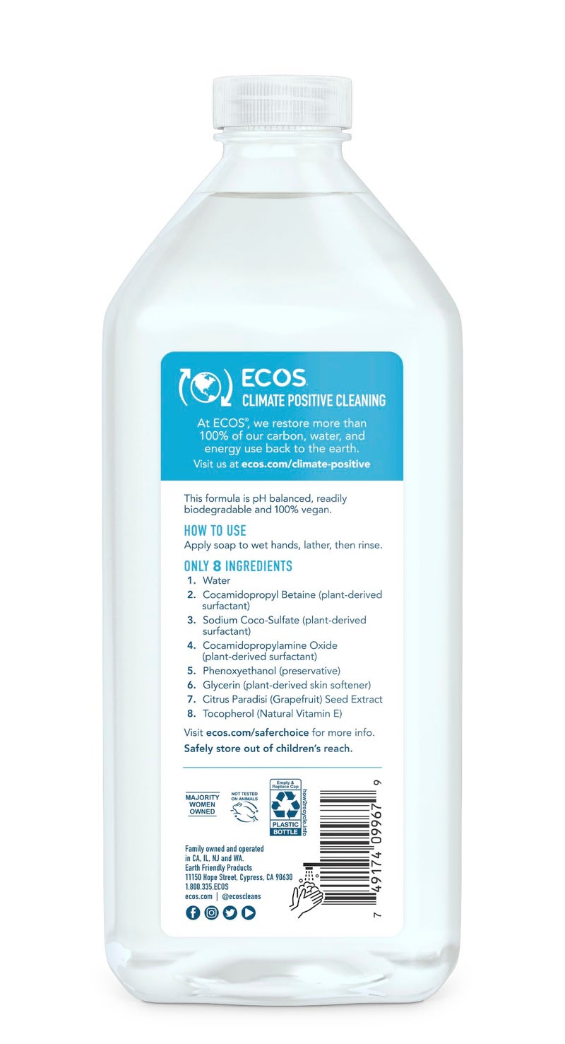 Ecos Hnd Soap, Free N Clr, Refll - Image 2