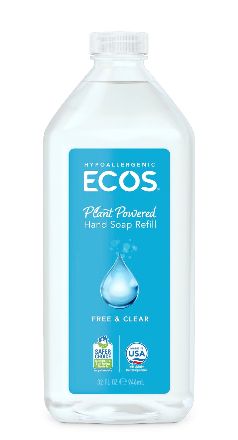 Ecos Hnd Soap, Free N Clr, Refll - Image 1