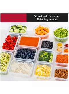 24-Piece Food Storage Container Set, Plastic Containers for Kitchen Organization, Lunch Containers BPA-Free(Includes Labels & Pen) - pzsku/Z6F347867C5E2F5BEFA40Z/45/_/1725612962/2a0675e0-f910-4e04-acd5-ec8ab9750e15