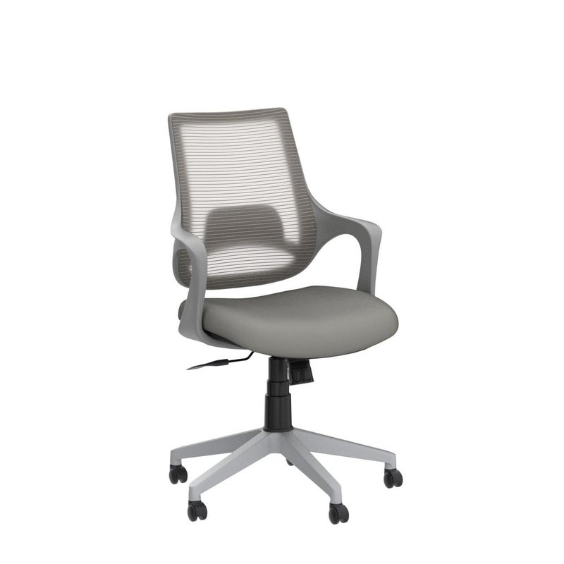 Rose ROSE Mono  3Years Warranty Included  Mesh MidBack Ergonomic Office Chair  Revolving Study  Work from Home Chair Grey  - Image 5