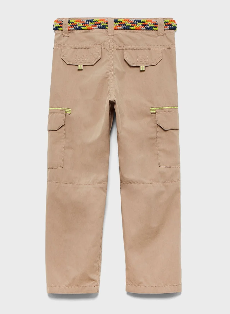 Ovs Kids Straight Fit Cargo Pants