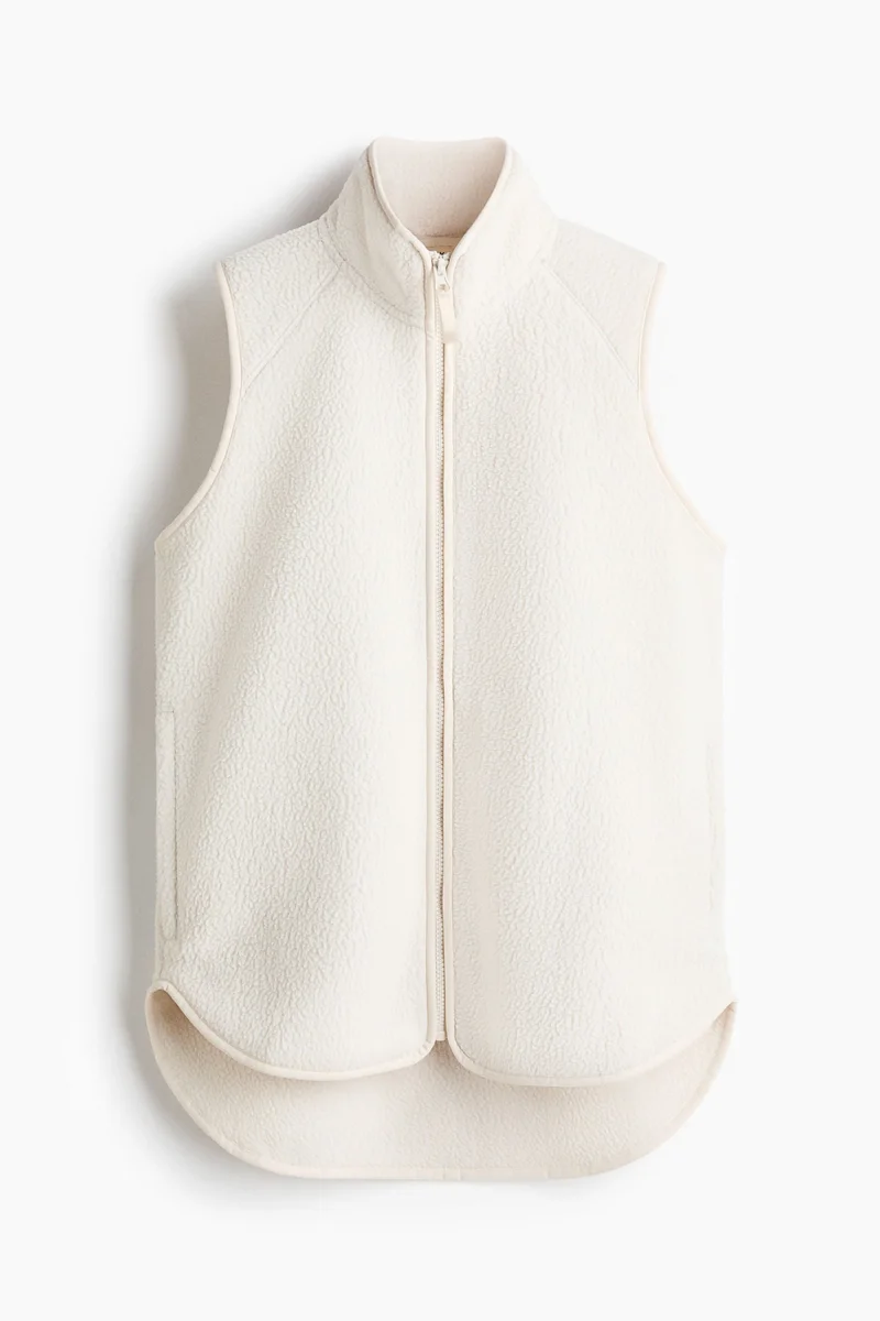 H&M  Regular Fit Teddy Sports gilet for Women | Best Price UAE