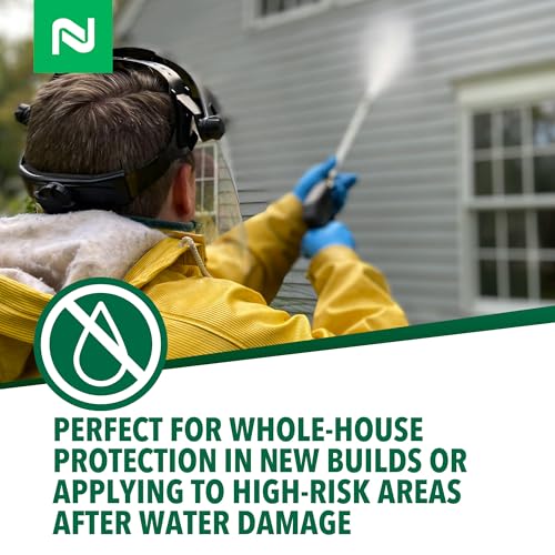 Nisus Bora-Care with Mold-Care Moldicide Concentrate, Wood Protection Against Mold, Termites, and Decay, Long-Lasting Residual Protection, 1 Gallon - Image 5