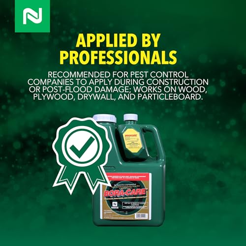 Nisus Bora-Care with Mold-Care Moldicide Concentrate, Wood Protection Against Mold, Termites, and Decay, Long-Lasting Residual Protection, 1 Gallon - Image 4