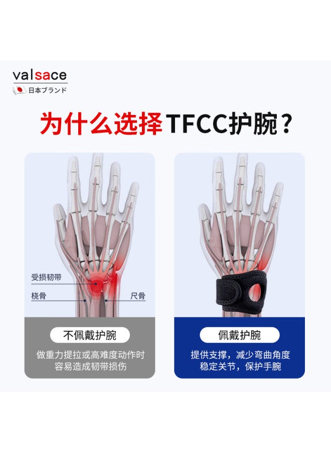 Valsace Tfcc Wrist Brace Professional Sports Fitness Volleyball Badminton Sprain Wrist Strain Tendonitis Medical Grade - Image 2