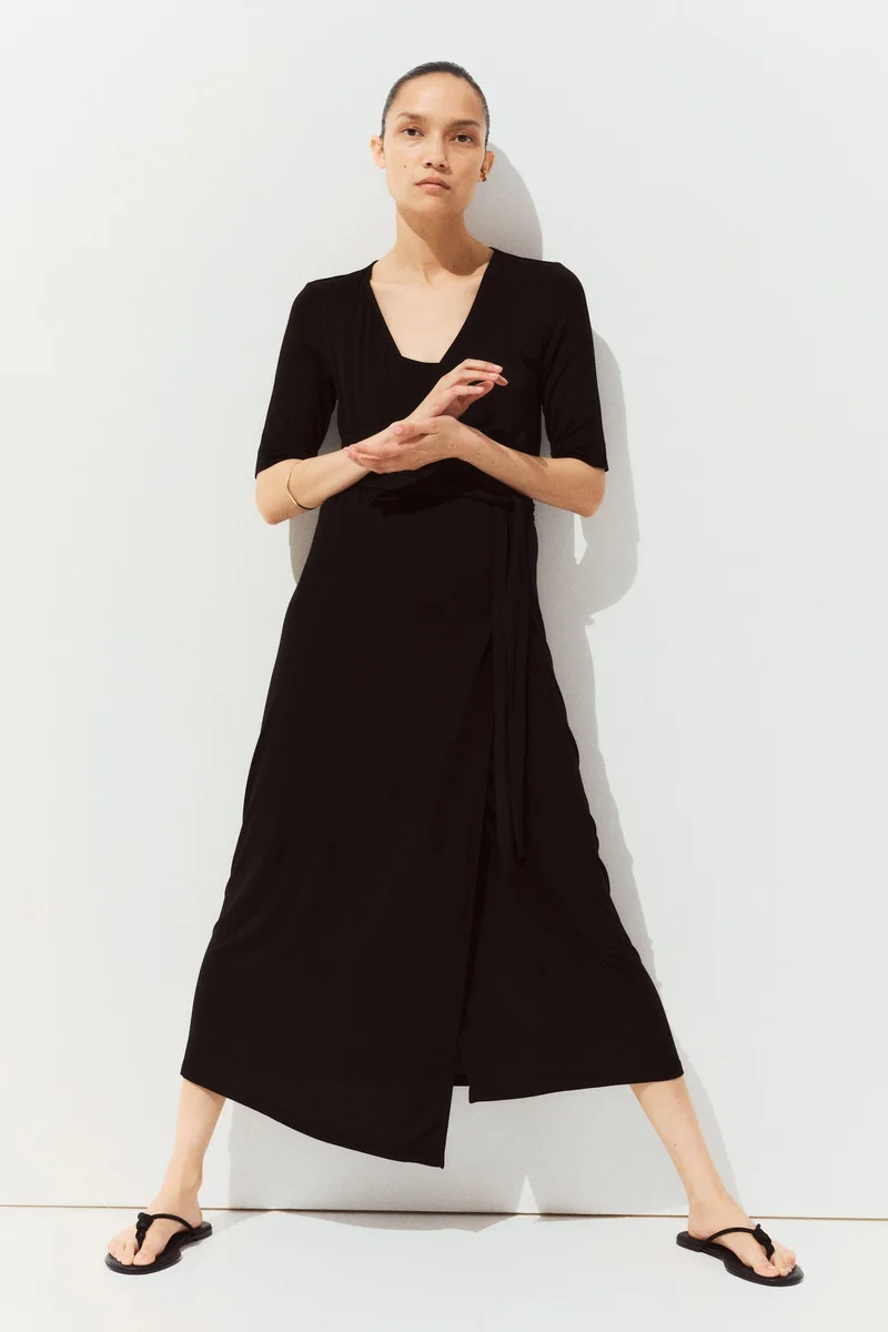 H&M MAMA Nursing wrap dress
