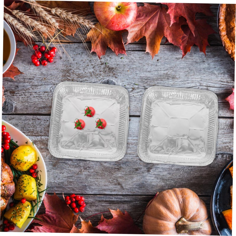 Disposable Aluminum Foil Loaf Pans 30 Pack Heavy Duty For Baking Bread Pies Tarts - Image 5