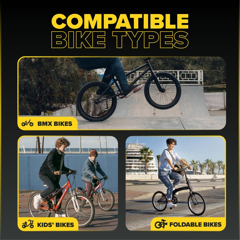 Ultraverse 20" Bike Inner Tubes 20 x 1.75, 1.95, 2.00, 2.125, â€“ Butyl Rubber Bicycle Tubes with Schrader Valve â€“ Replacement Tube for Kids, BMX, Cruiser, Mountain & Electric Bikes â€“ Set of 2 - Image 5