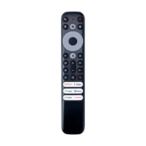 7-Seven 7SEVEN® Compatible with TCL Google TV Non Voice Remote RC902V Fmr1 Fmr4 Fmr5 Fmr6 Fmr7 Fmr9 Model's Fit for QLED UHD FHD OLED Smart 4K Television - Match Keys Exactly with Existing Remote Controller - Image 1