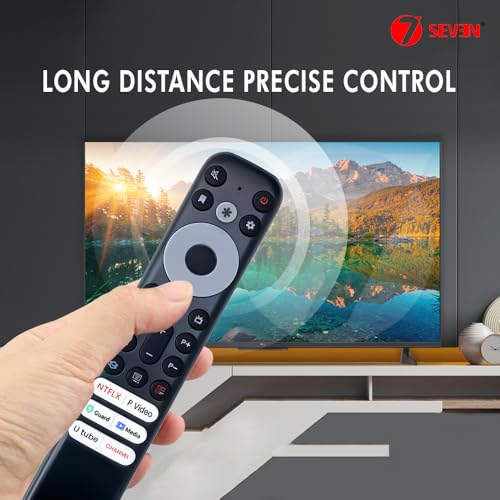 7-Seven 7SEVEN® Compatible with TCL Google TV Non Voice Remote RC902V Fmr1 Fmr4 Fmr5 Fmr6 Fmr7 Fmr9 Model's Fit for QLED UHD FHD OLED Smart 4K Television - Match Keys Exactly with Existing Remote Controller - Image 5