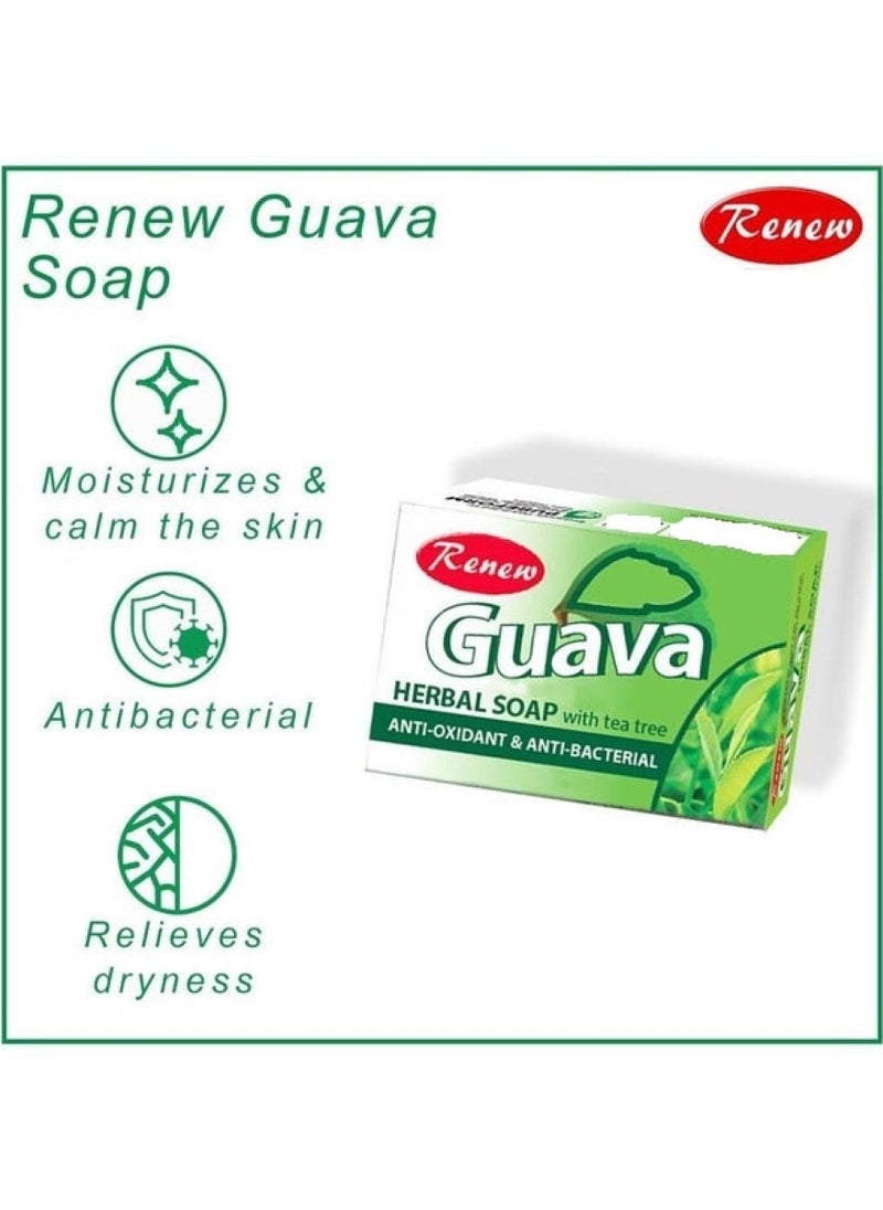 Renew Guava Herbal Soap 135 Gm  - Image 2