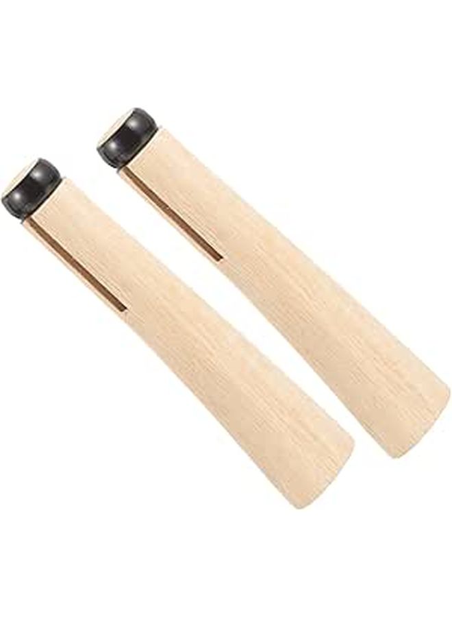 2 Replacement Wooden Axe Handles For Camping And Outdoor Use Comfortable Grip - Image 1