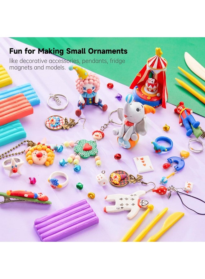 Shuttle Art 112 Colors Polymer Clay Kit with 20 Clay Tools, 16 Kinds of Accessories, Non-Toxic, Non-Sticky, Ideal DIY Art Craft Gift for Kids Adults - Image 5