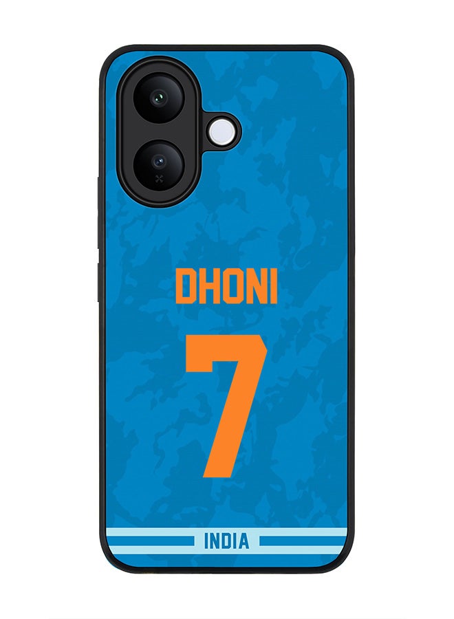 For vivo V60 Lite 5G / V60 Lite 4G Case,Slim fit Camera Protection, Shockproof Thin Phone cover  - India MS Dhoni, Jersey No 7