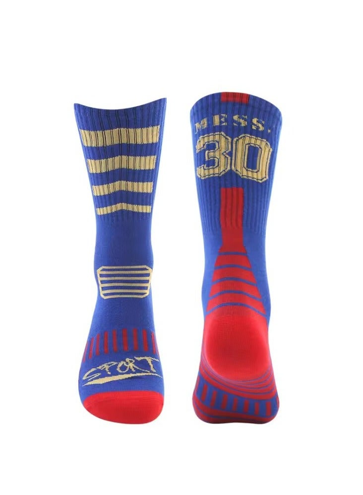 Warrior Sweat-absorbing, Odorproof, And Non Slip Football Sports Socks  - Image 1