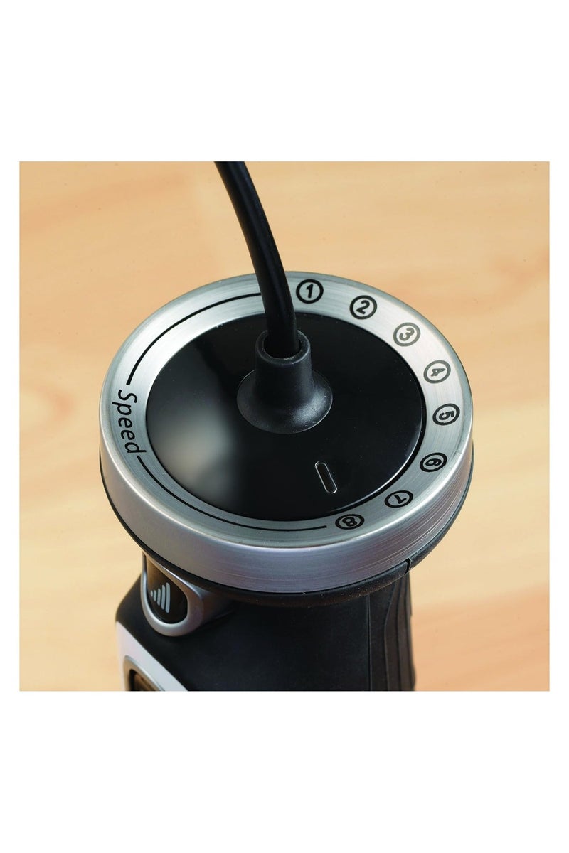 morphy richards Total Control Hand Blender, 650W, 8-Speed with Chopper, Grating & Slicing Discs, Drizzle-Lid Bowl and Beaker. - Image 2