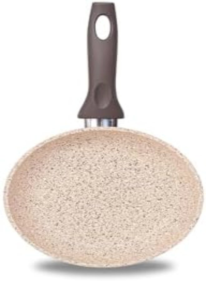 AKDC Falez Frying Pan, 28 Cm Diameter, Cream - Image 4