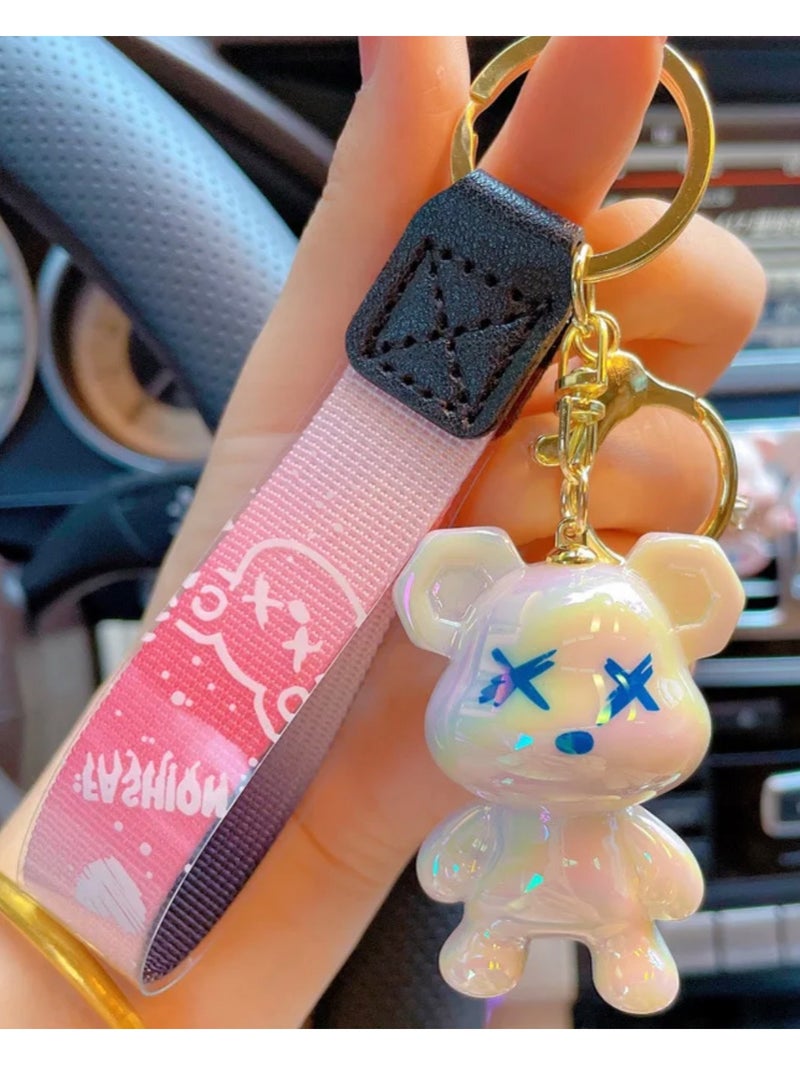 جاست فور يو سلسلة مفاتيح وميدالية بخطاف عصرية متعددة الاستخدام - Image 3