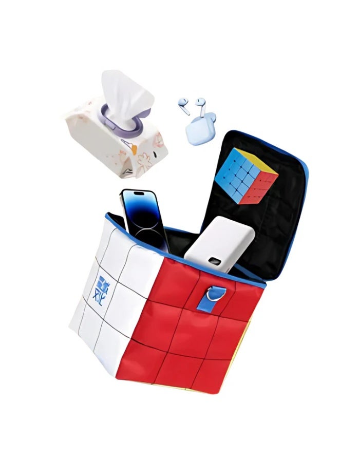 مو يو حقيبة كتف مويو متعددة الوظائف على شكل مكعب سحري - Image 5